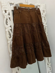 Vintage Corduroy Skirt-Waist 32