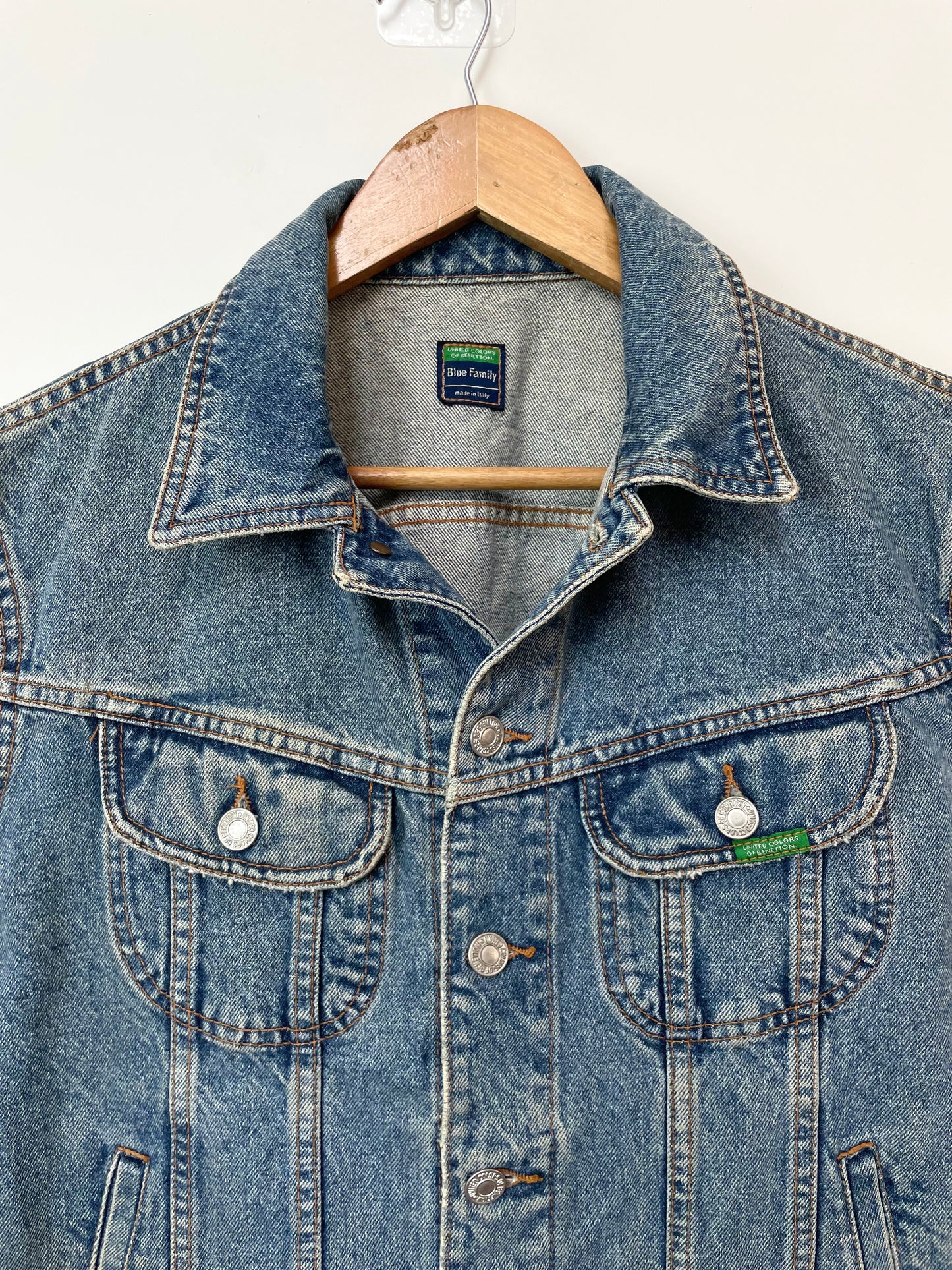 United Colors Of Benetton Denim Vest-Bust 42