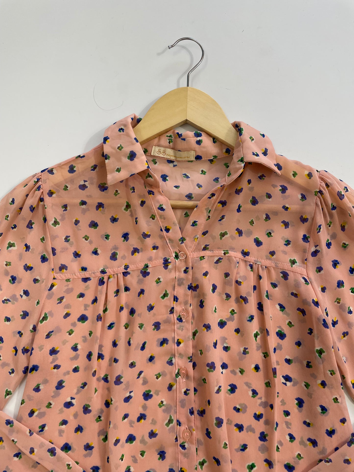 Sheer Shirt-Bust 36