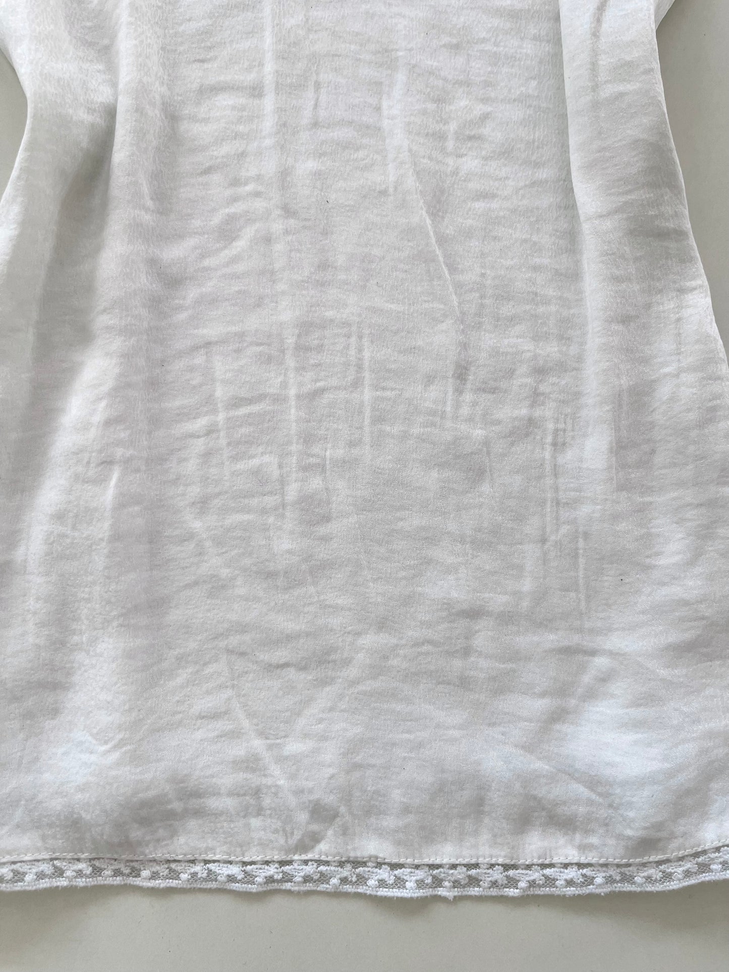 White Lace Top-Bust 34