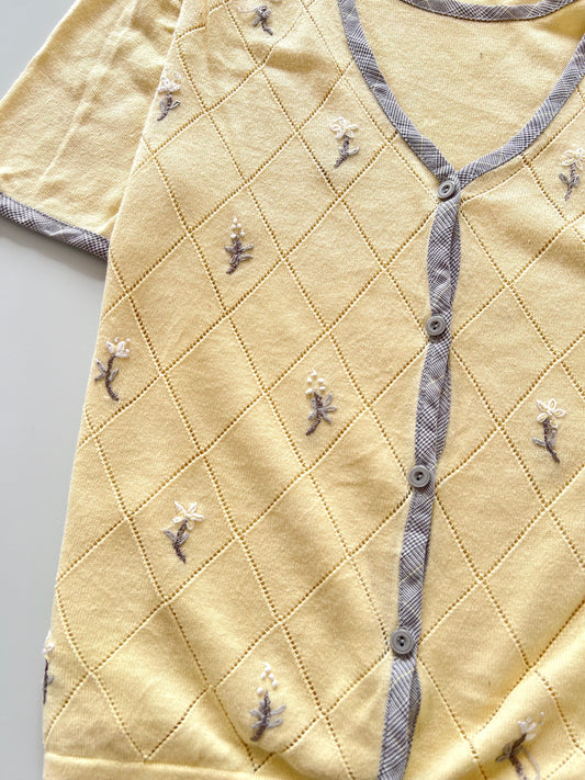 Alfred Dunner Embroidered Vest Sweater-Bust 40