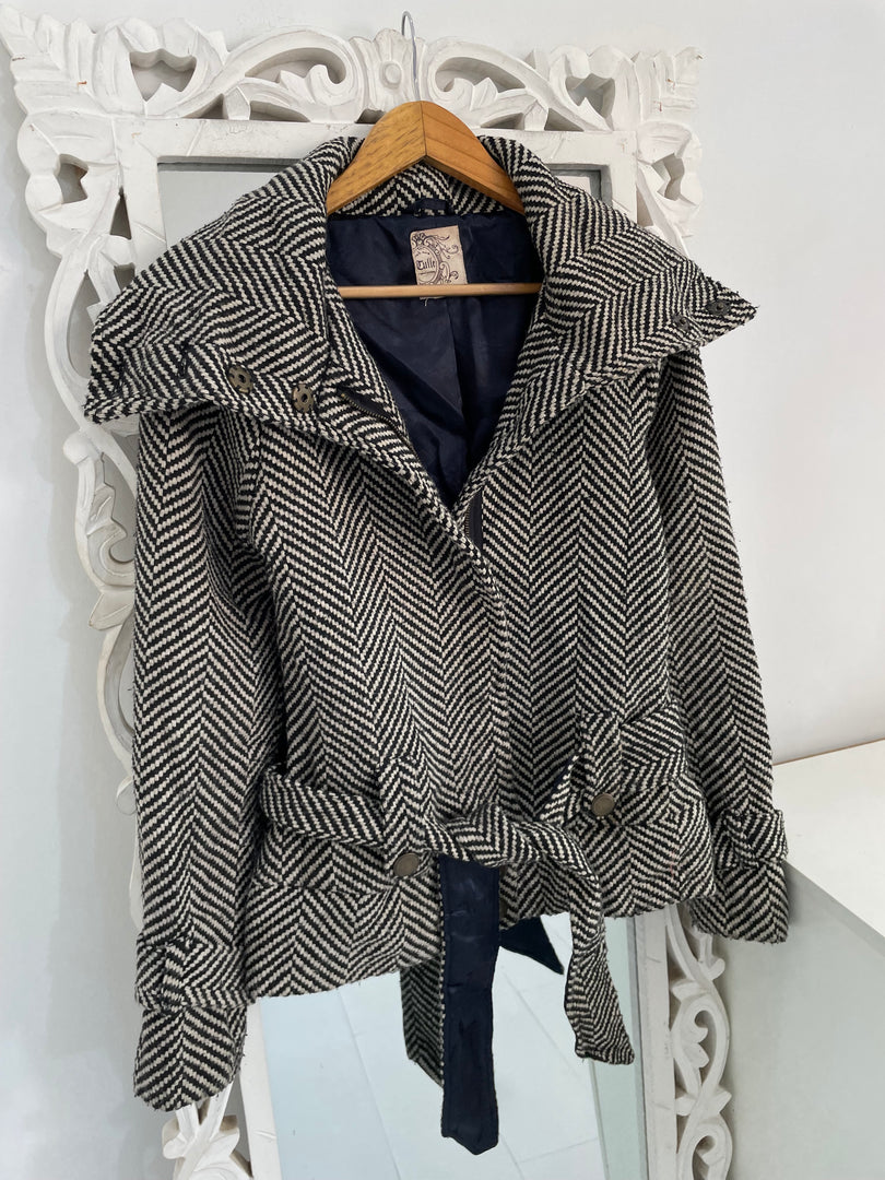 Tulle Warm Tweed Blazer-Bust 36