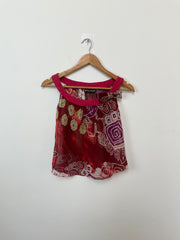 Vintage Sheer Top-Bust 34