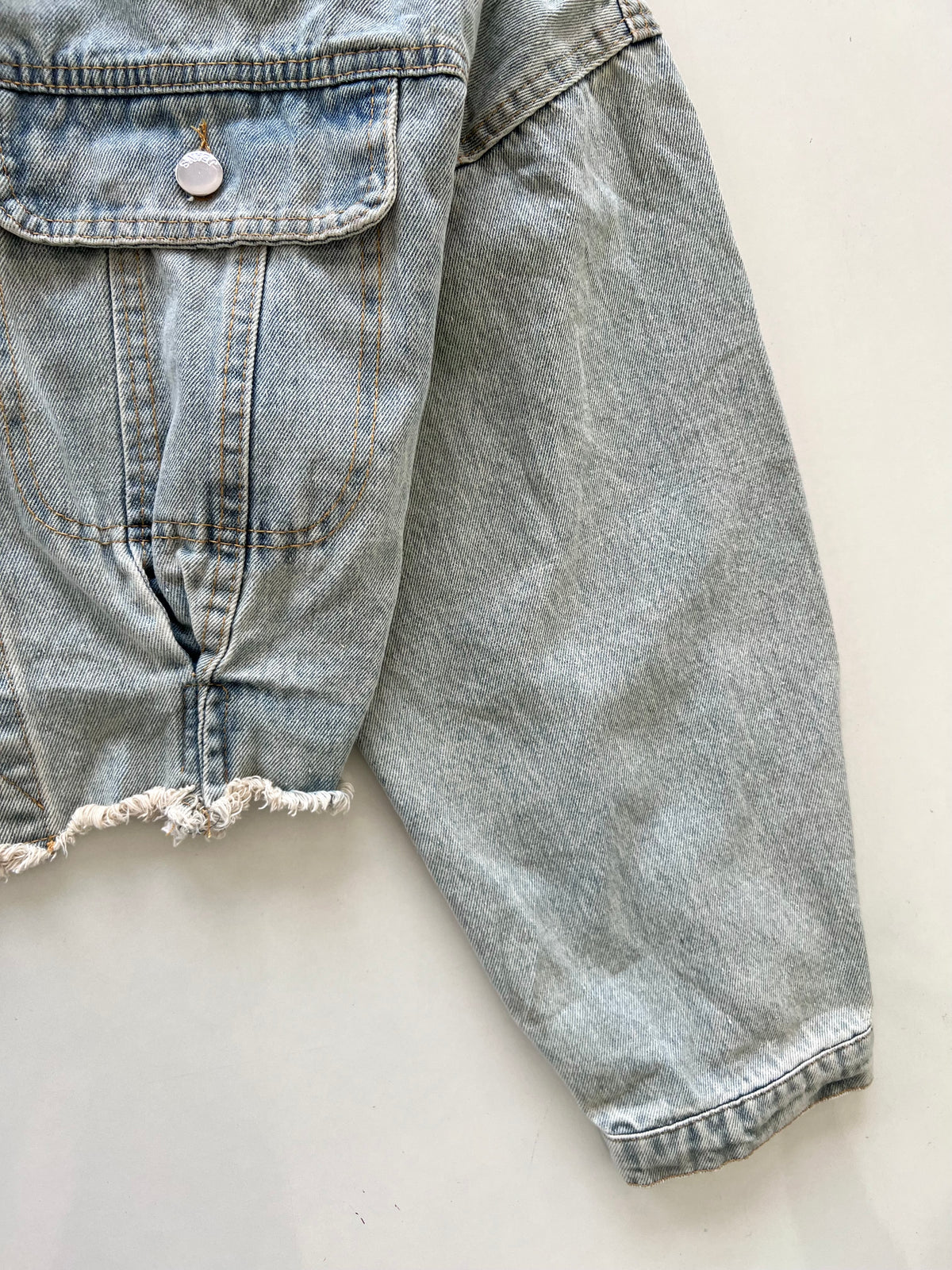 Baggy Denim Jacket-Bust 42