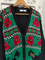 Hasting & Smith Embroidered Christmas Sweater-Bust 42