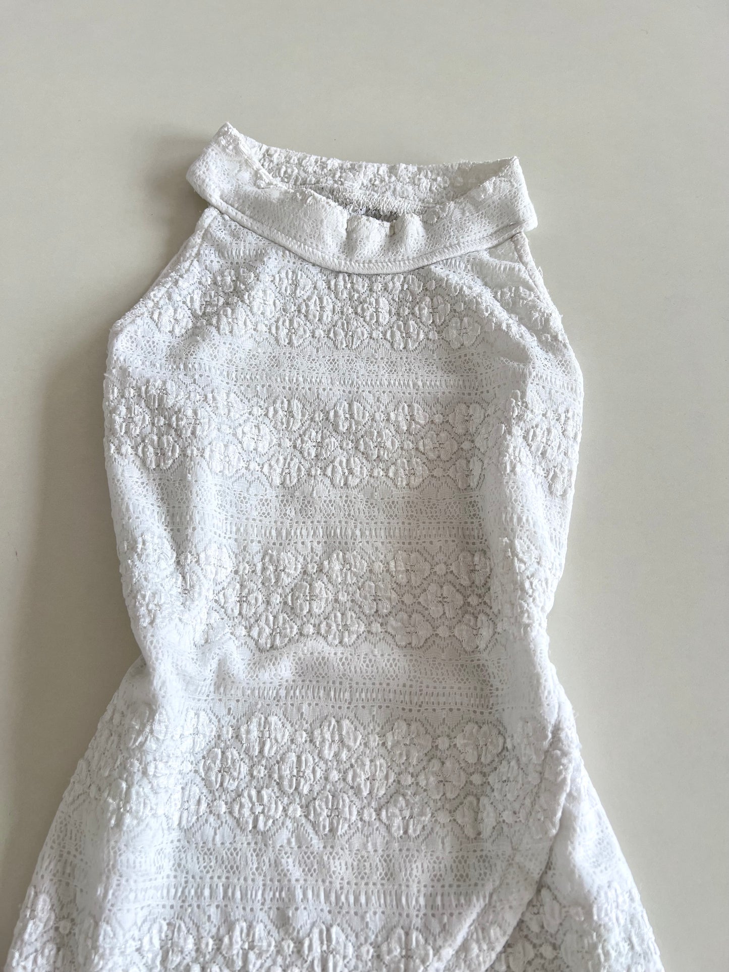 Back Sheer Top-Bust 30