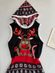 No Boundaries Christmas Sweater Dress-Bust 32