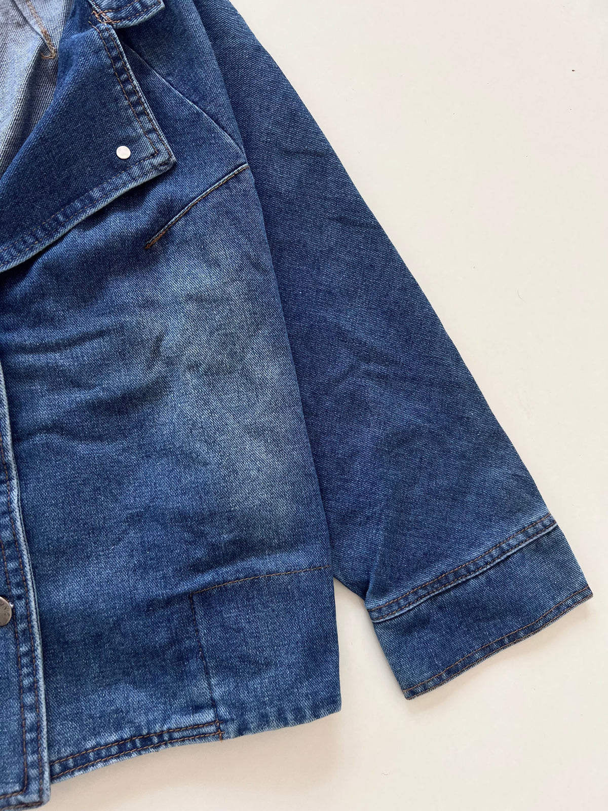 Lenic & McCoy Baggy Denim Jacket-Bust 48