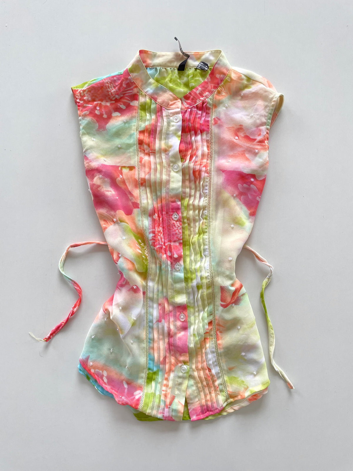 Skye’s The Limit Sheer Floral Top-Bust 40