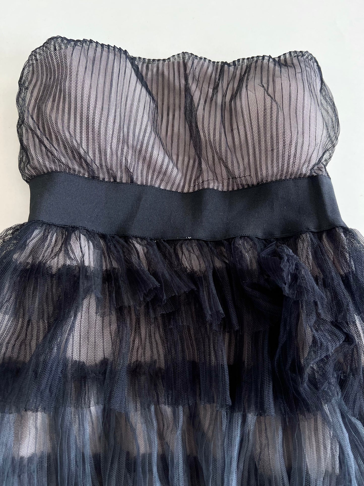 Wet Seal Vintage Ruffle Dress-Bust 34
