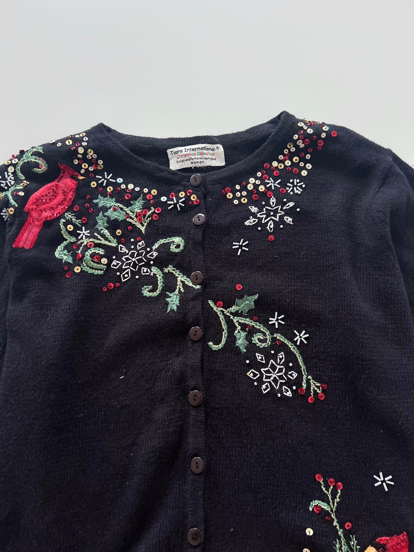 Tira International Embroidered Sweater-Bust 52