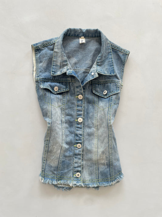 Denim Top-Bust 36