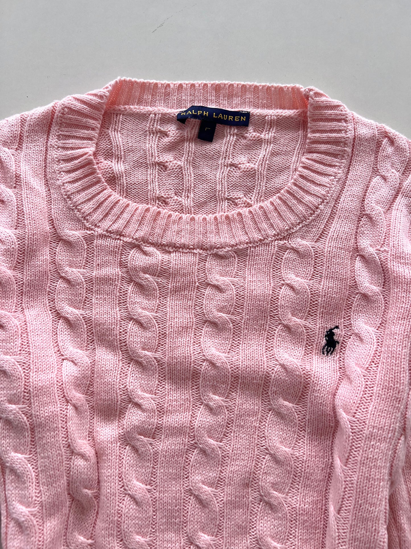 Ralph Lauren 100%Cotton Vintage Sweater-Bust 36 to 38