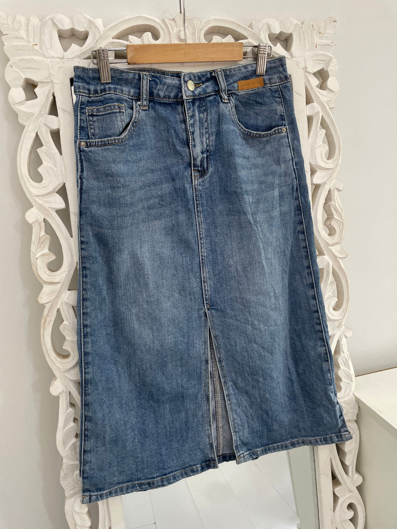 Denim Skirt-Waist 28