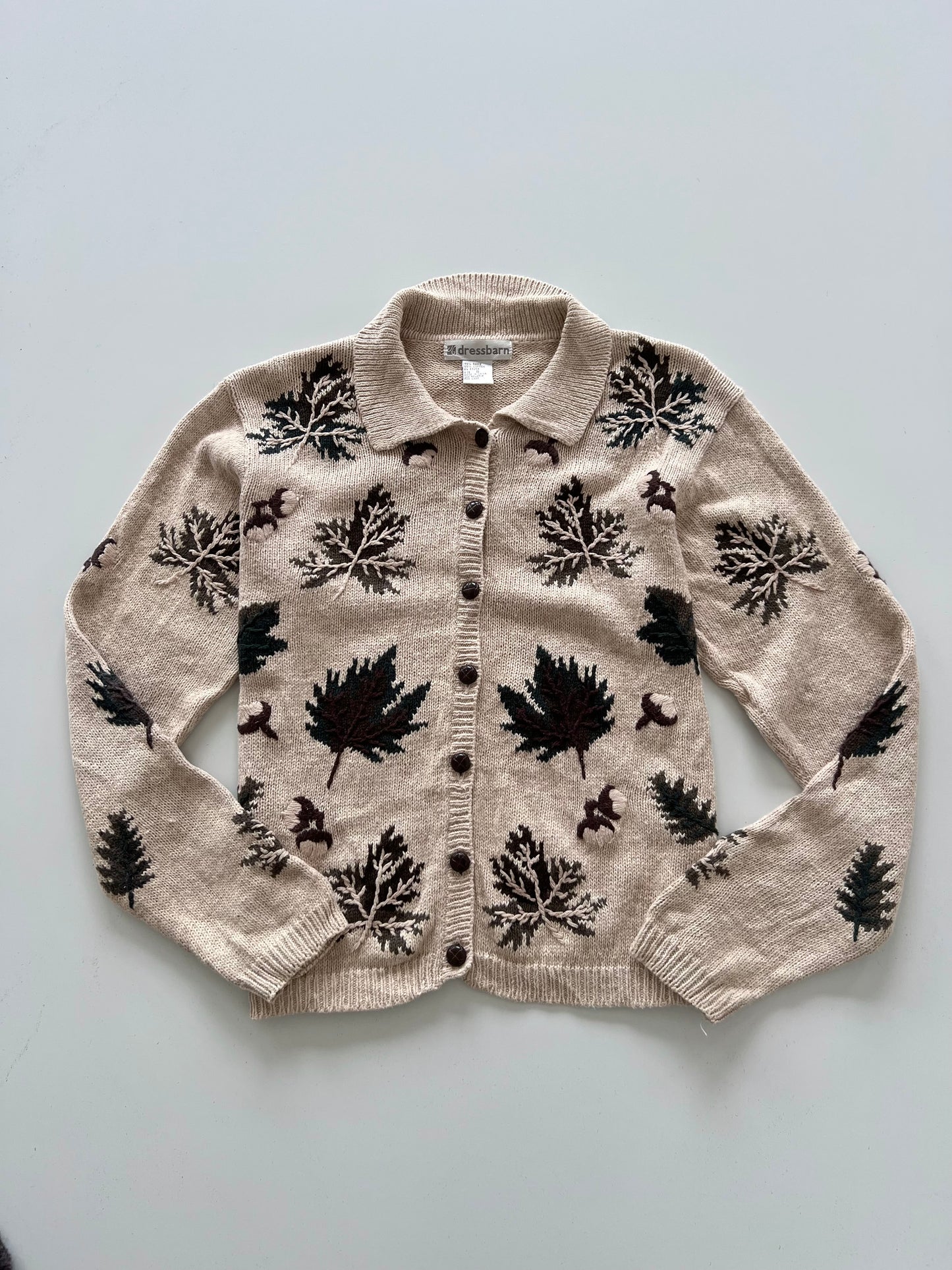 Dressbarn Embroidered Sweater-Bust 52
