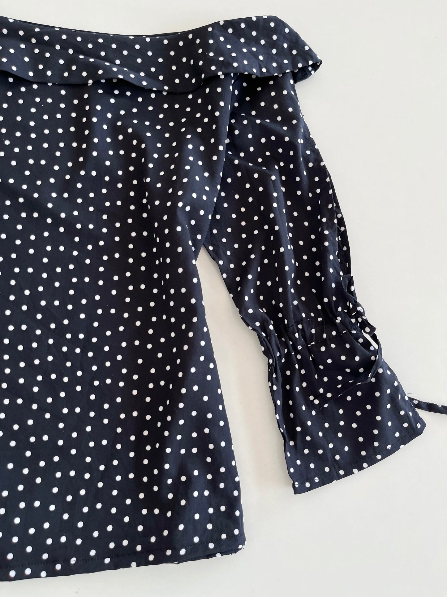 Style Quotient Polka Dot Top-Bust 36