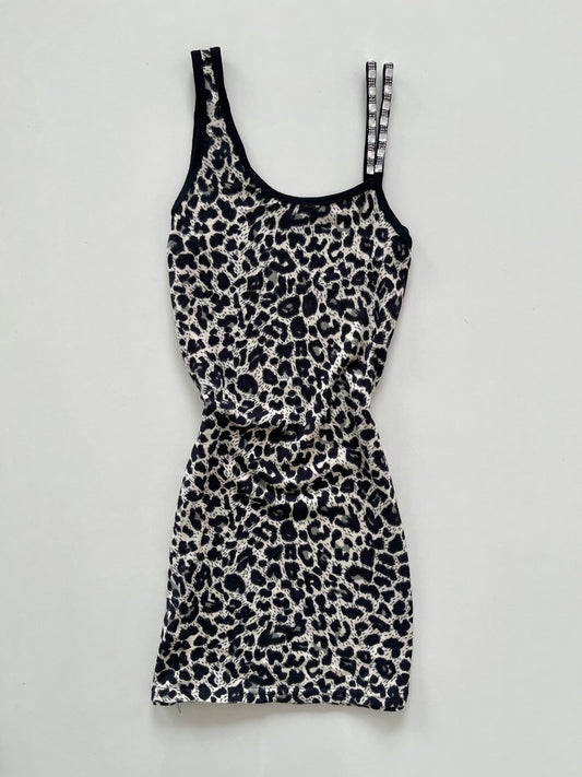 Animal Print Y2k Dress-Bust 32 to 34