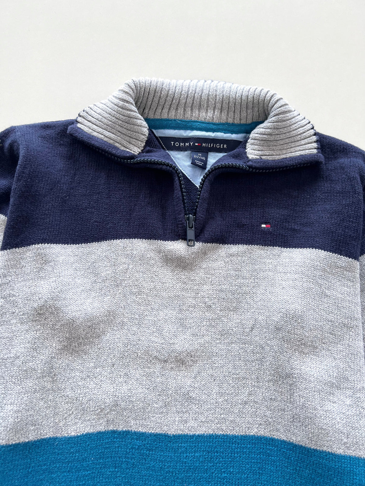 Tommy Hilfiger 100% Cotton Vintage Sweater-Bust 36