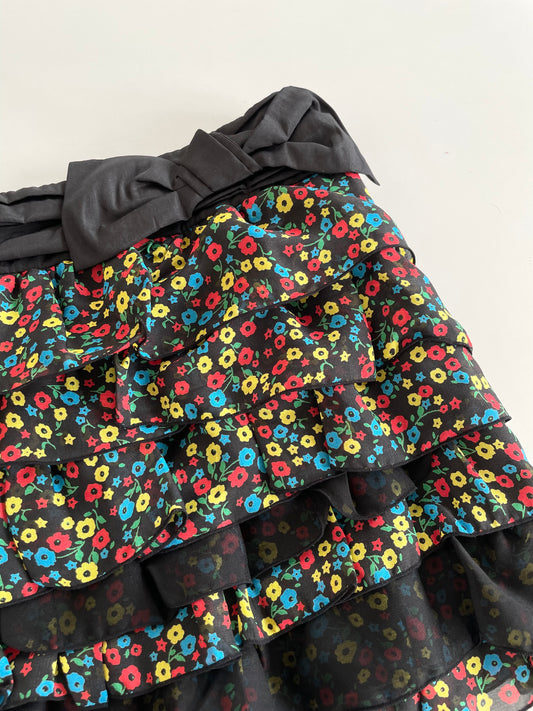 Banila B Vintage Ruffle Skirt-Waist 30