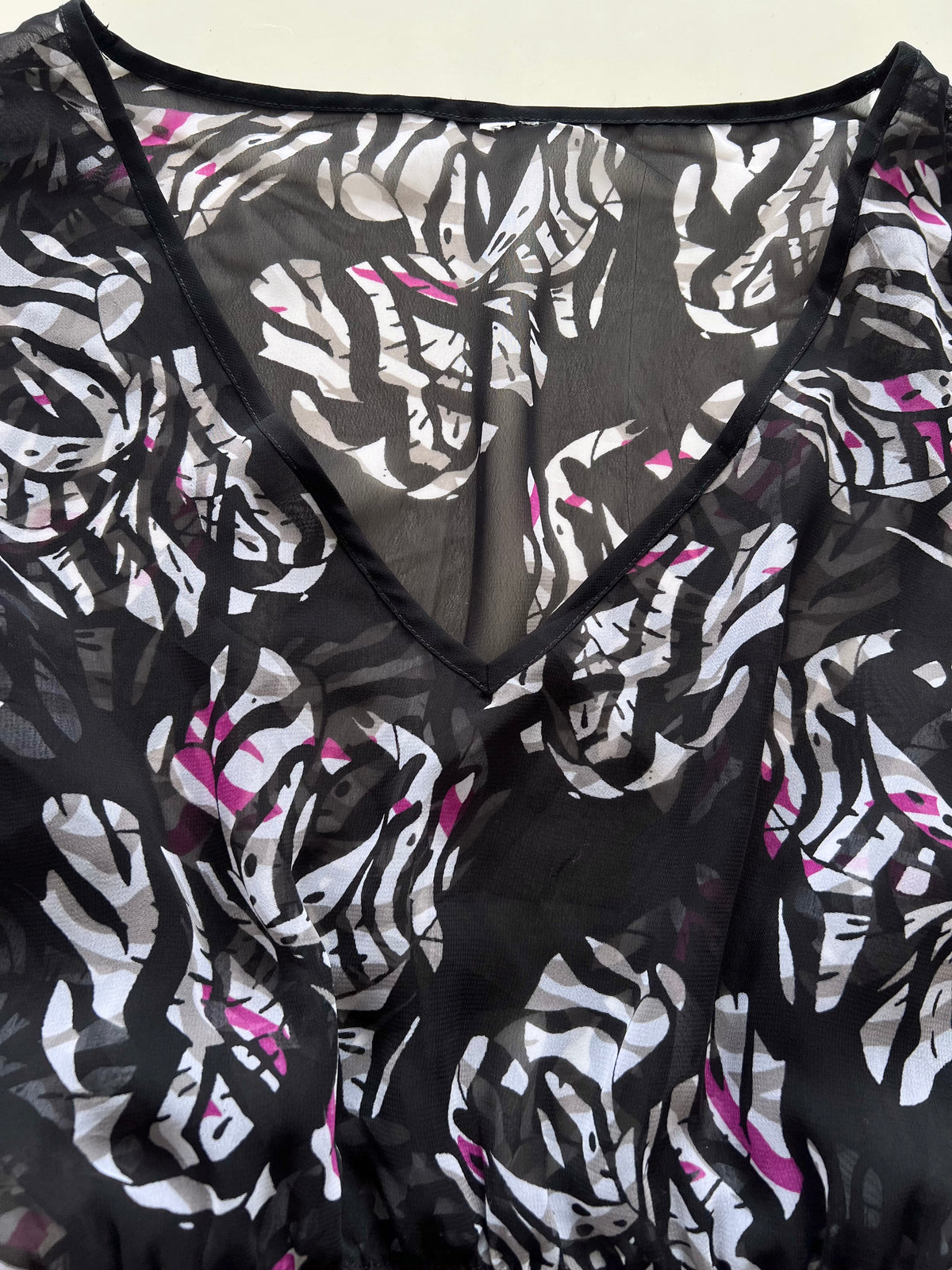 Y2k Sheer Top-Bust 48