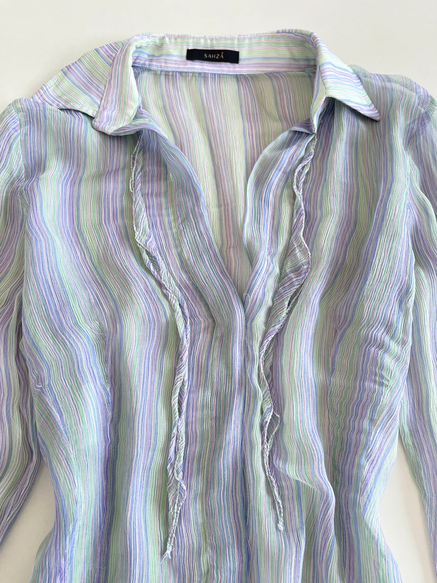 Sahza 100% Silk Shirt-Bust 34