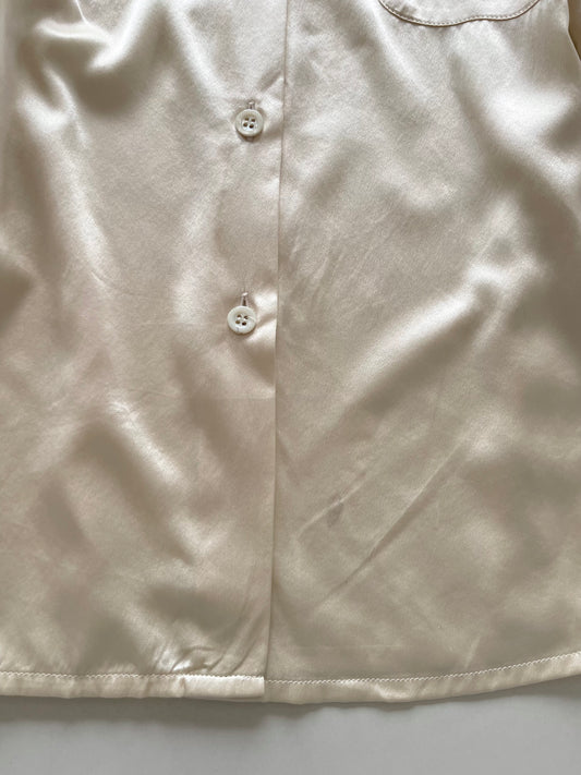 Aigner Satin Shirt-Bust 42