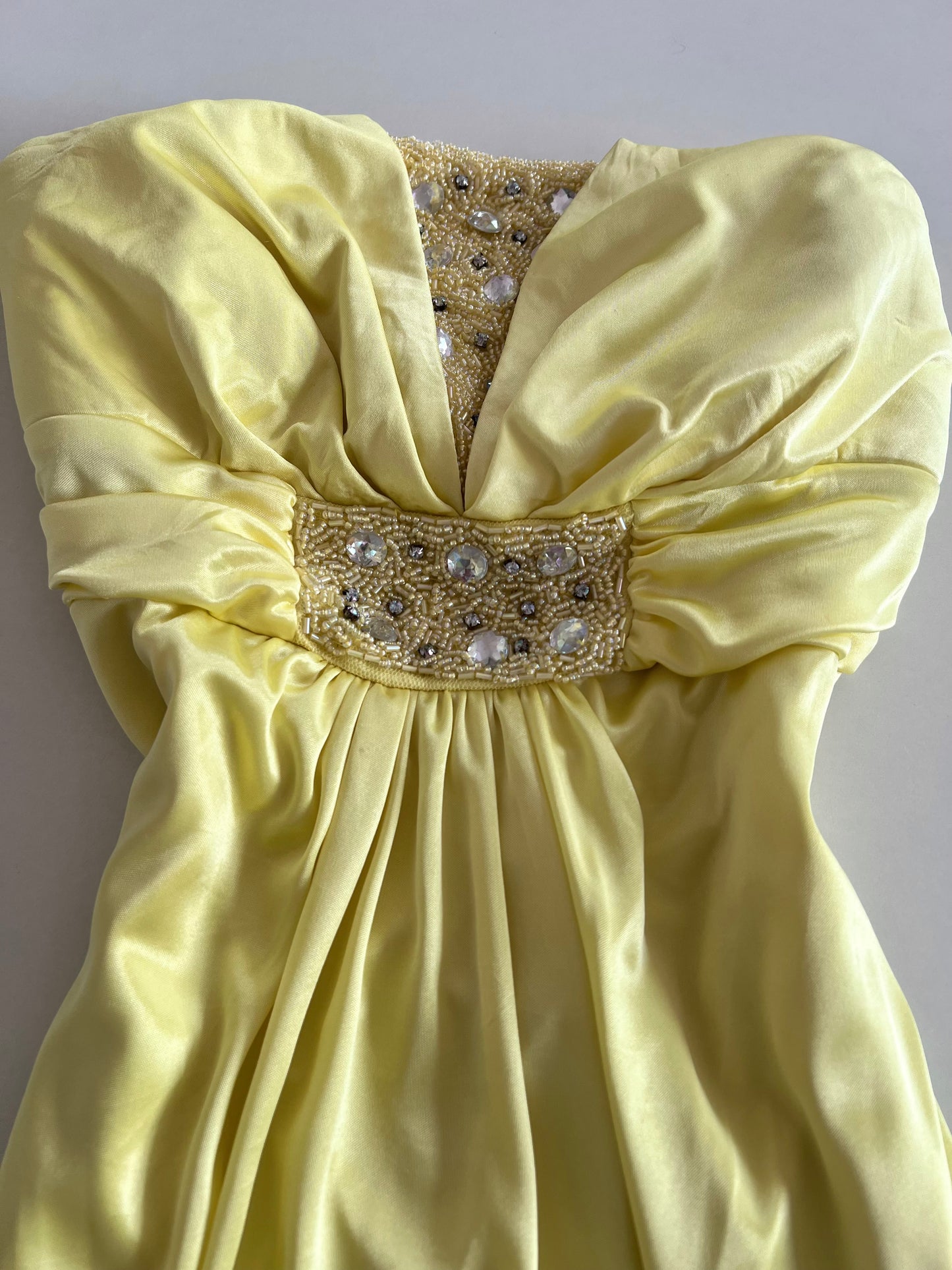 My Michelle Vintage Lime Dress-Bust 30 to 32