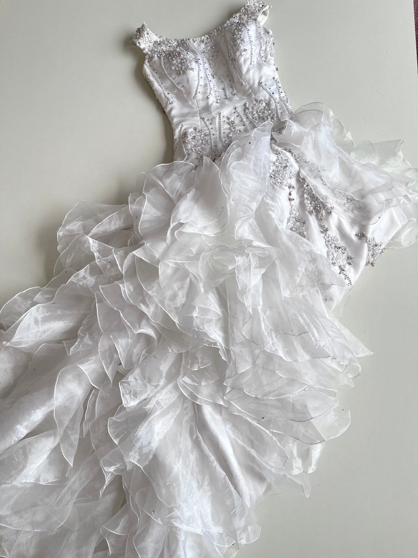 Vintage Embroidered Dress-Bust 36