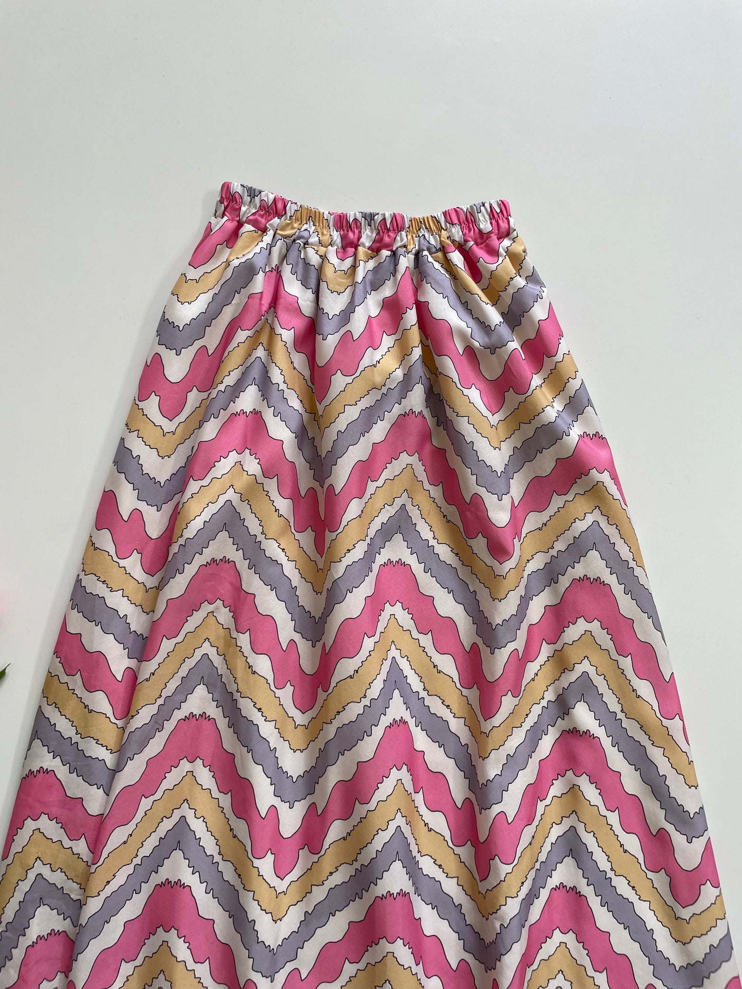 SOFT PRINTED SKIRT - WAIST 20 TO 26