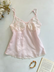 Sheer Lace Top-Bust 34