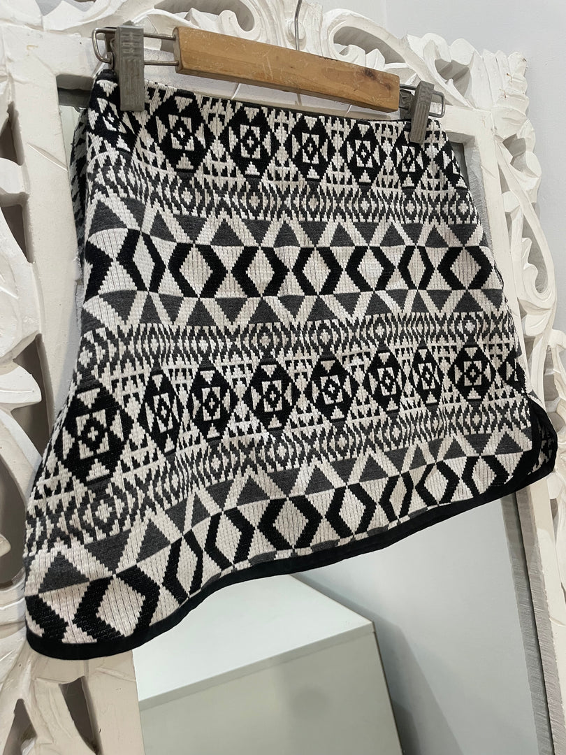 Topshop Tweed Skirt-Waist 28