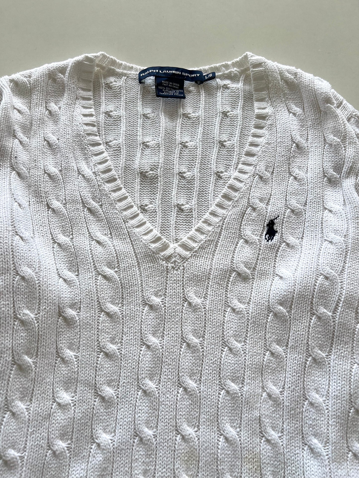 Ralph Lauren 100% Cotton Vintage Sweater-Bust 40