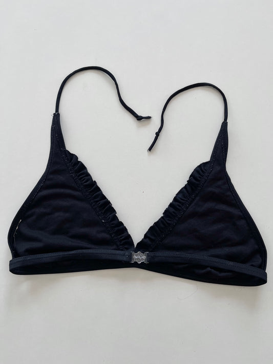 Embroidered Bikini Top-Bust 32 to 34