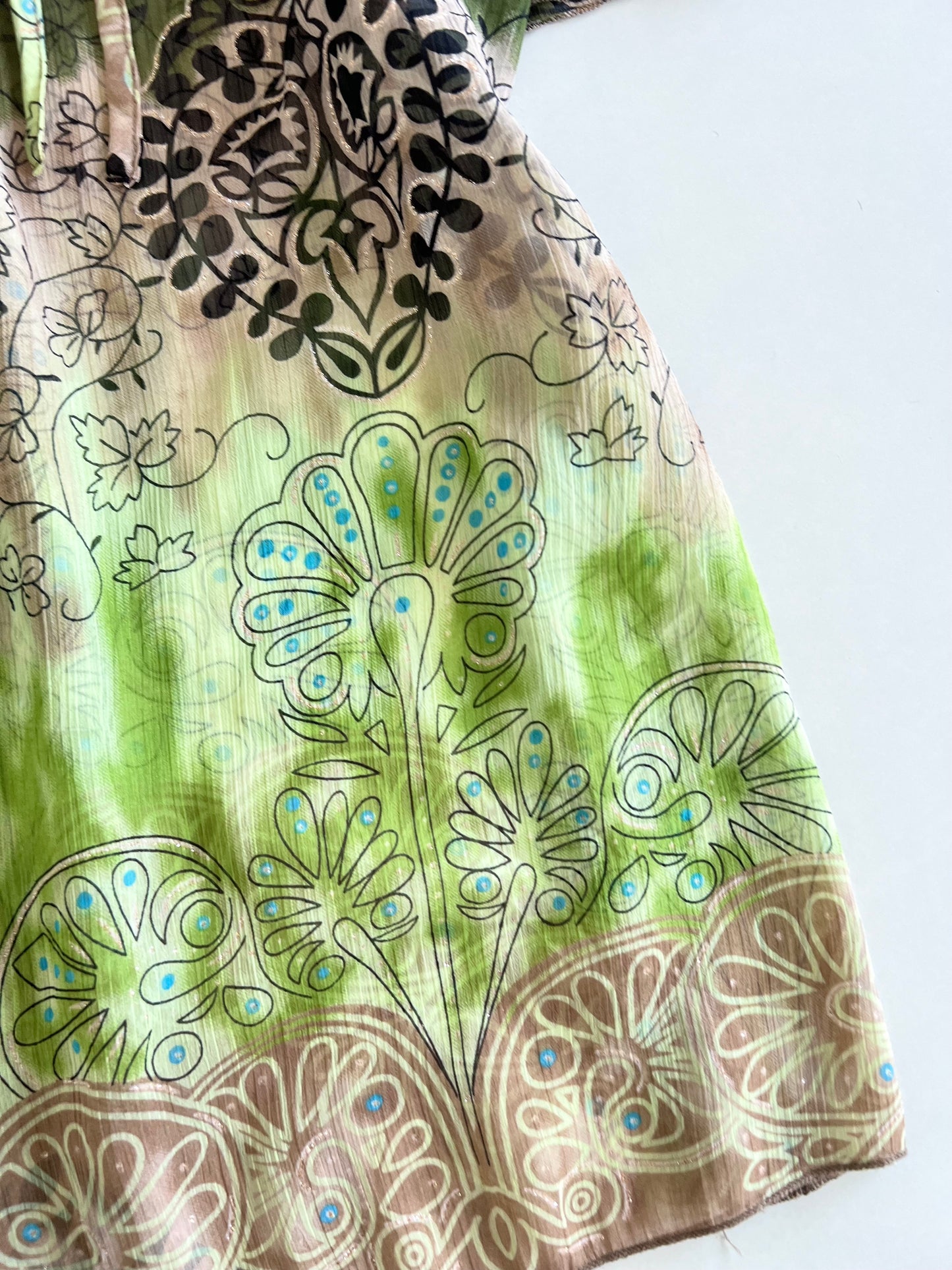Vintage Sheer Top-Bust 44