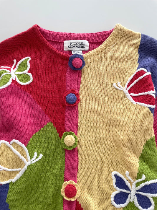 Nicole Summers Vintage Embroidered Cardigan-Bust 42