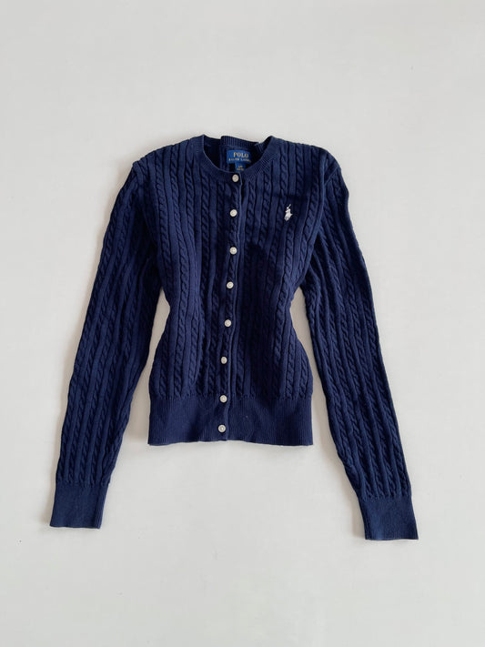 Ralph Lauren Vintage 100% Cotton Cardigan-Bust 36 to 38