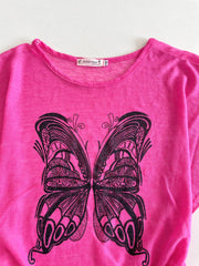 Y2k Sheer Top-Bust 32 to 34