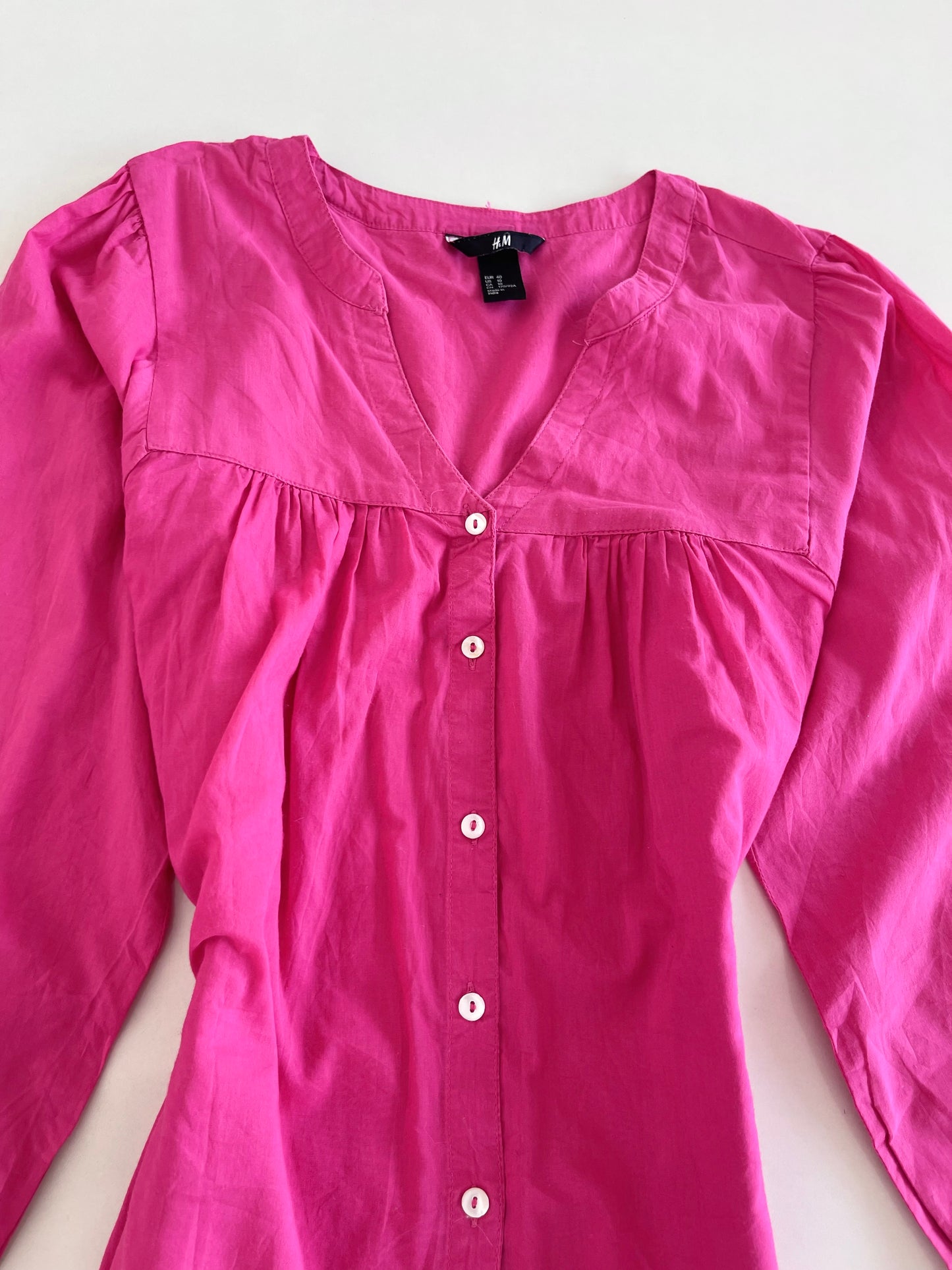 H&M 100% Cotton Shirt-Bust 38