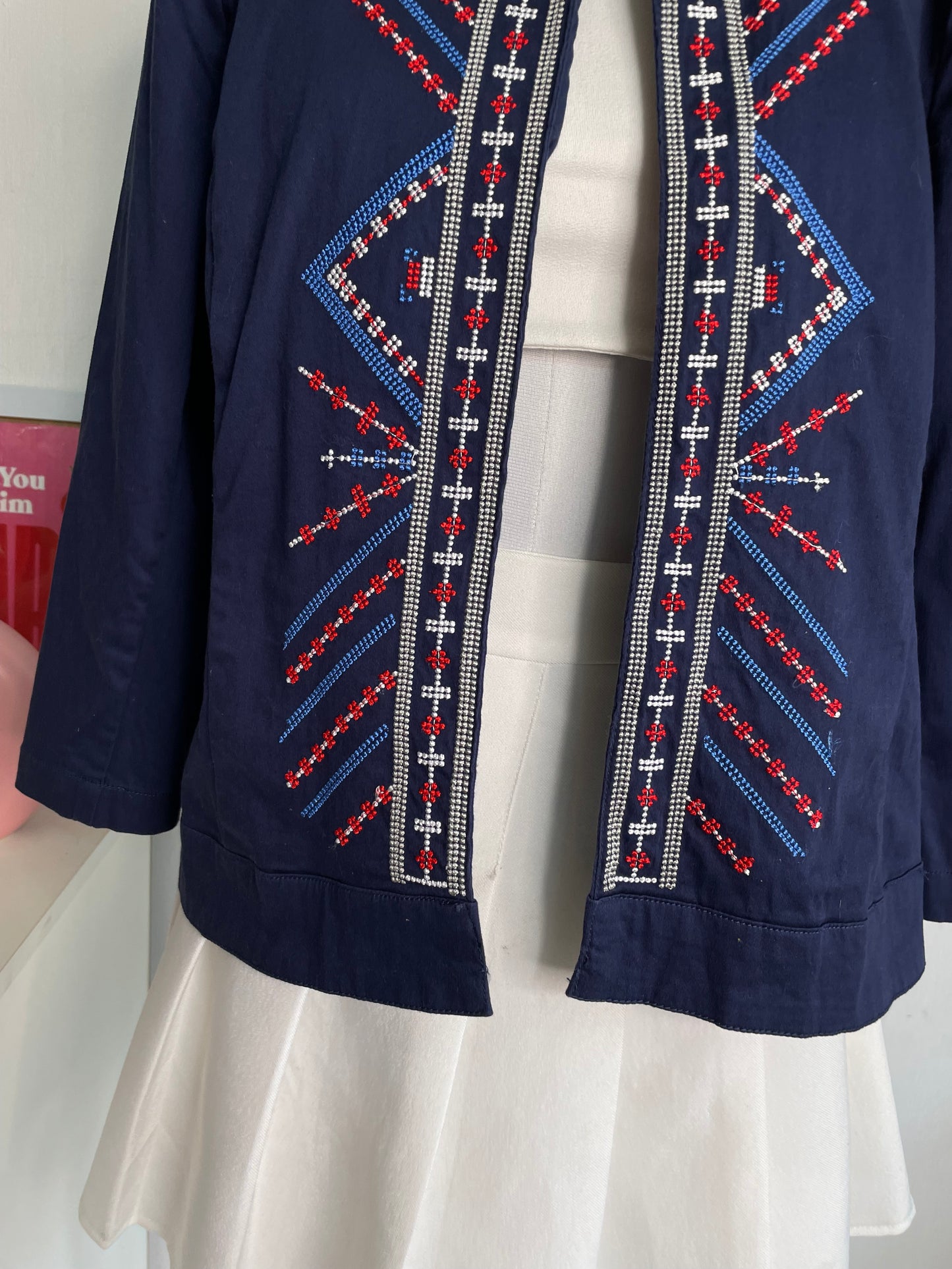 KATIES EMBROIDERED BLAZER - BUST 44