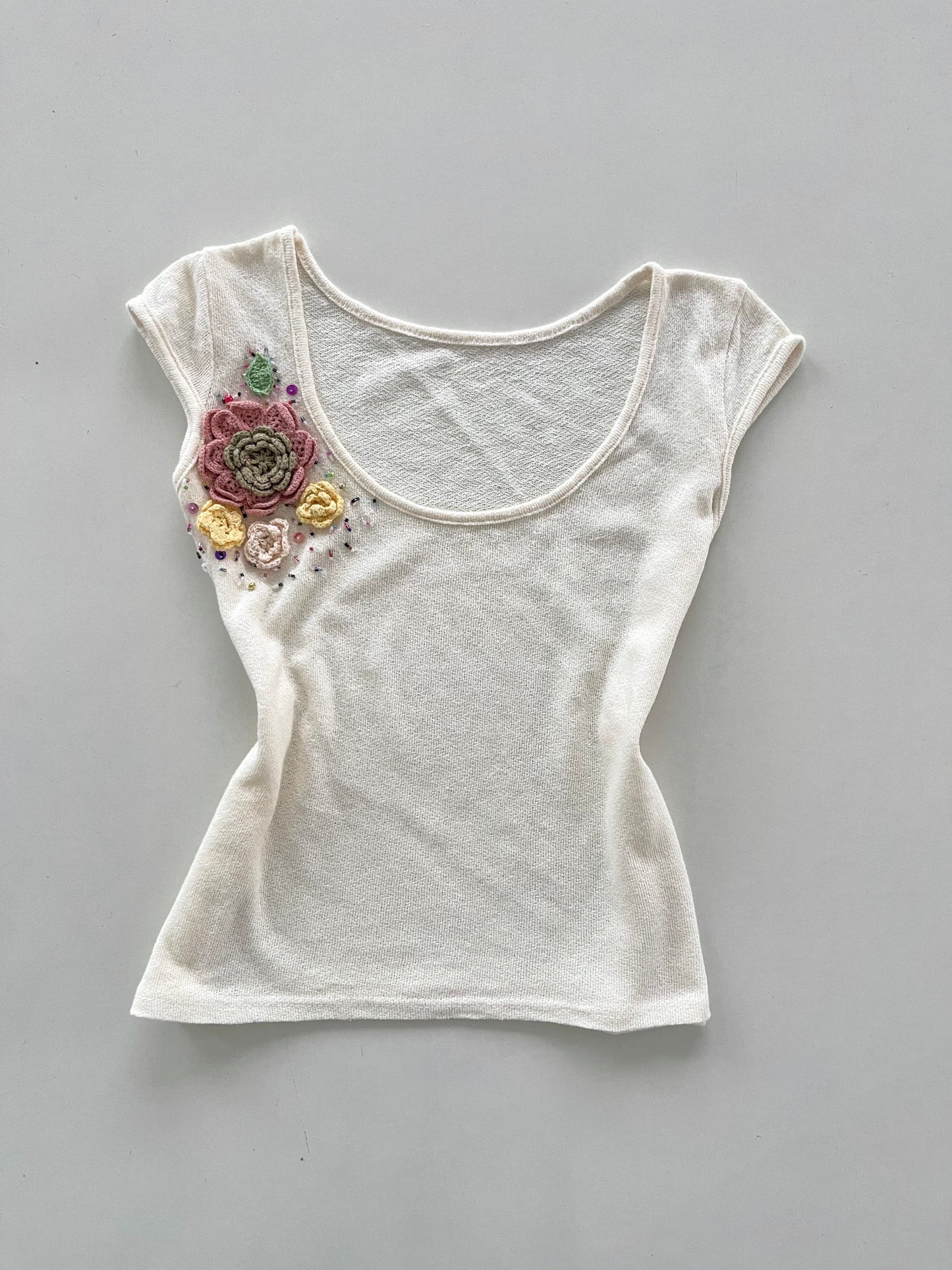 Sheer Vintage Top-Bust 32 to 34