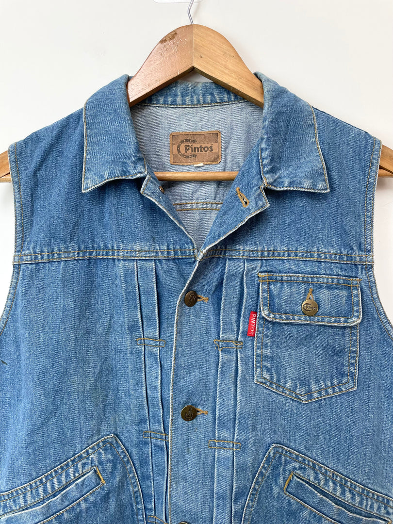 Pintos Denim Vest-Bust 38