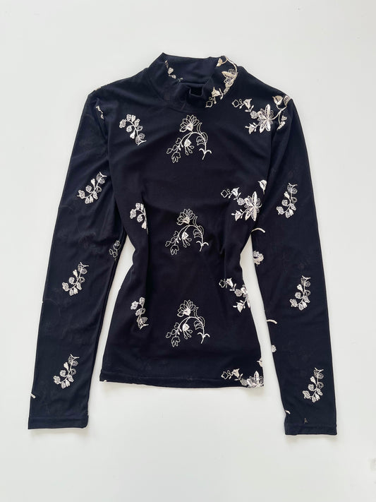 Vintage Embroidered Top-Bust 36 to 38