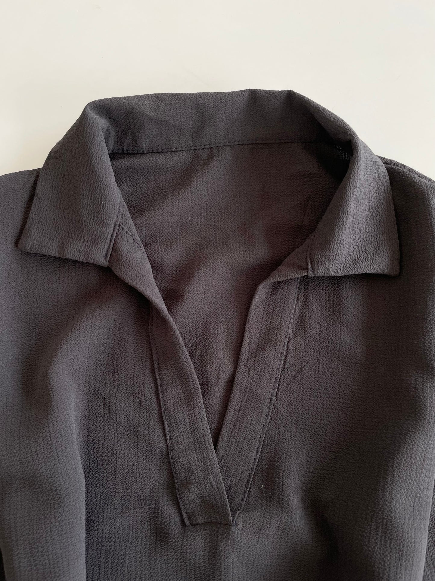Solid Gray Top-Bust 36