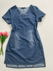 Gefeilier Denim Dress-Bust 38