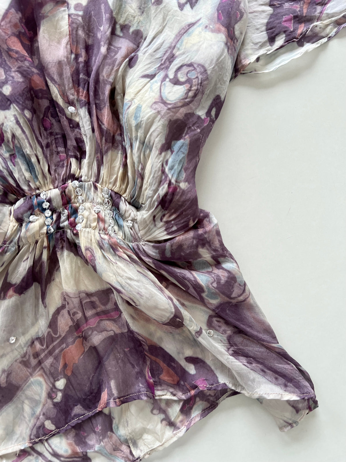 Silk Sheer Top-Bust 38 to 40
