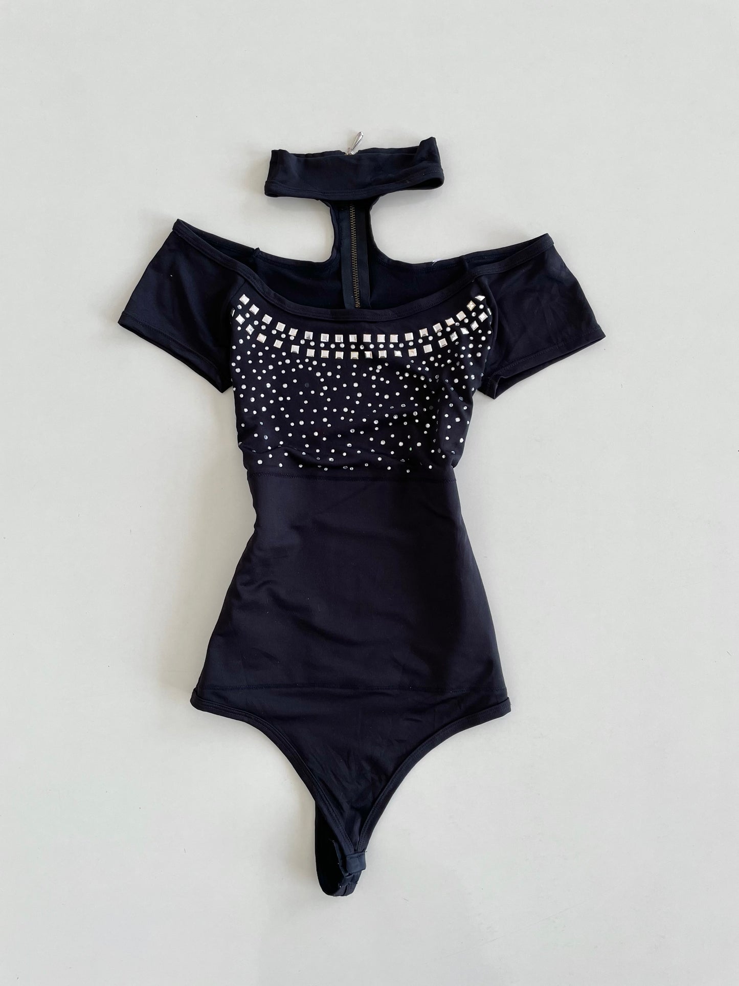 Vintage Goth Bodysuit-Bust 30 to 32