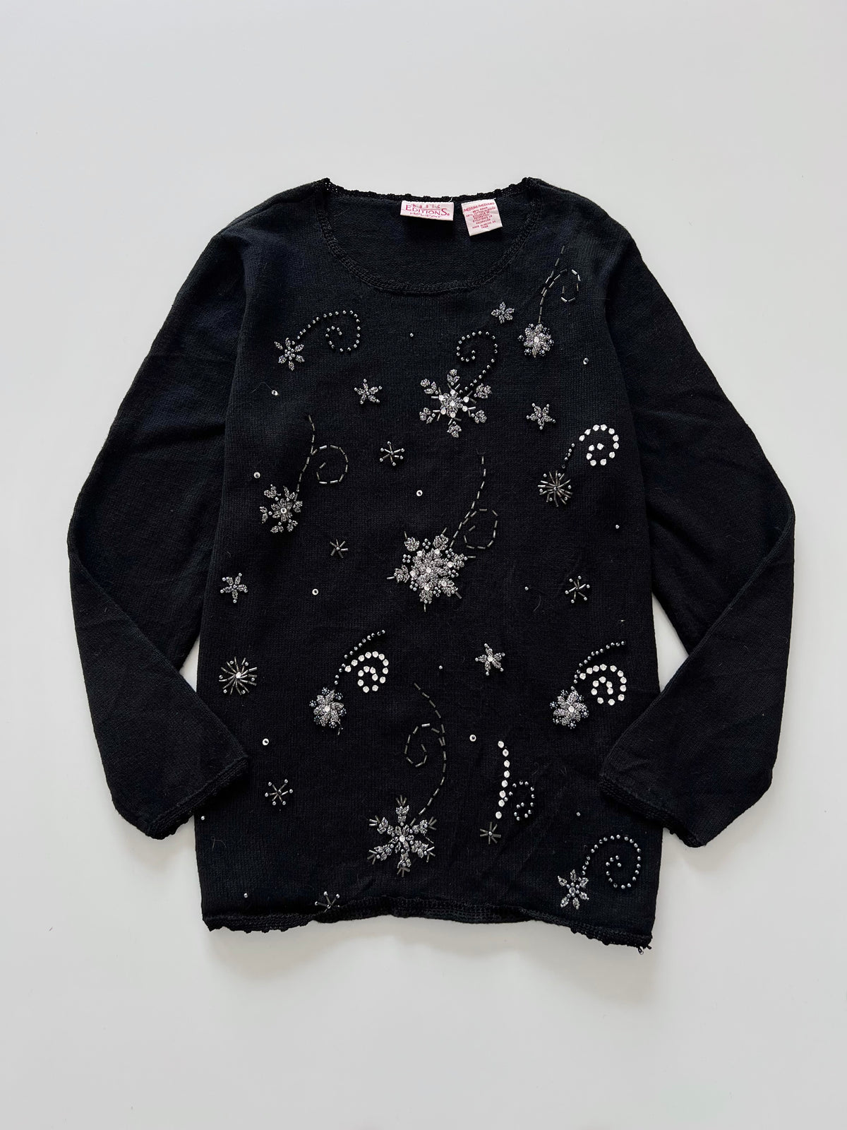 Basic Editions Hand Embroidered Sweater-Bust 42