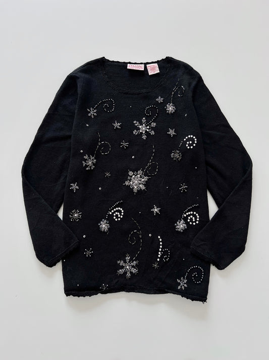 Basic Editions Hand Embroidered Sweater-Bust 42