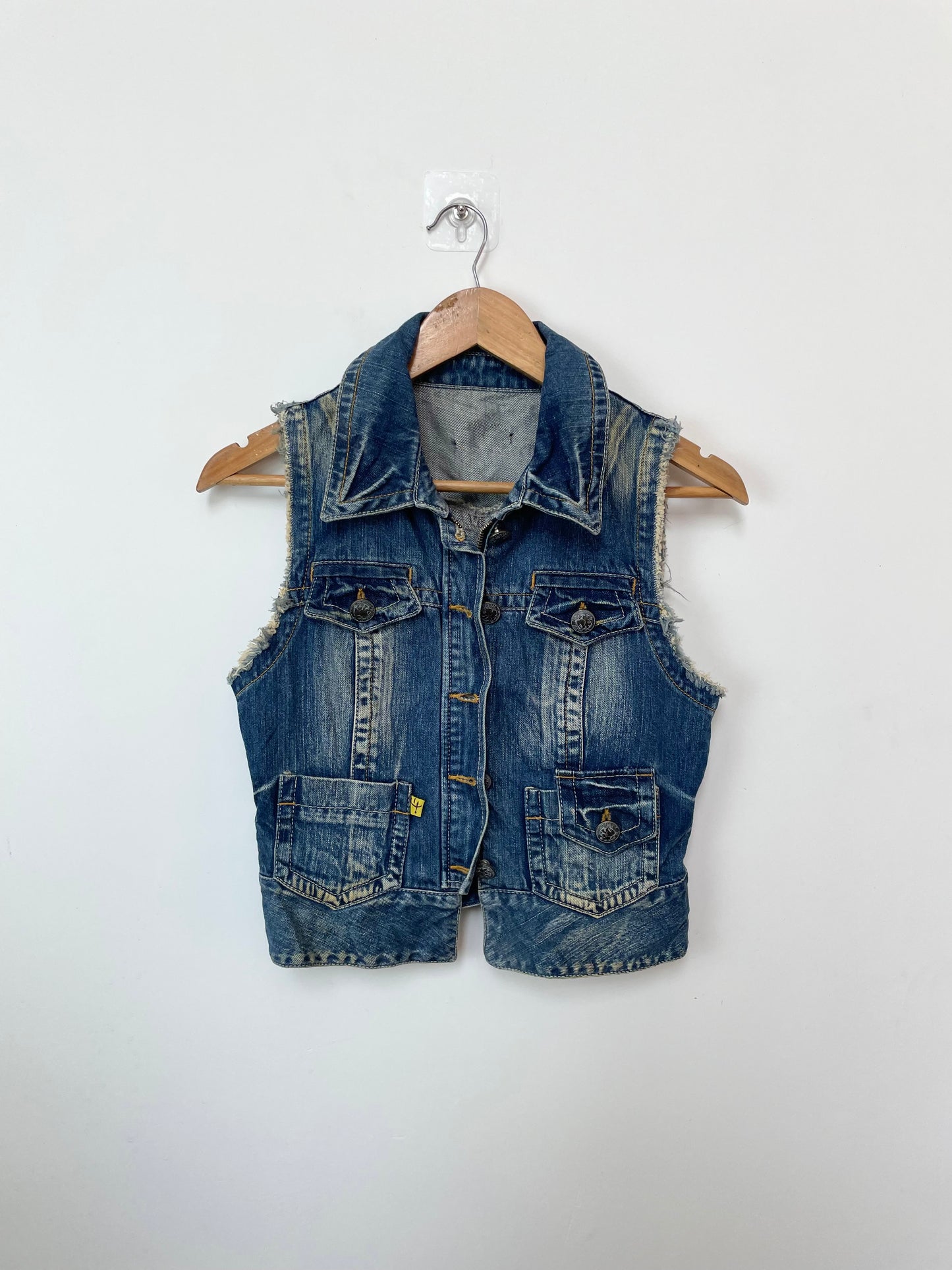 Denim Vest-Bust 32