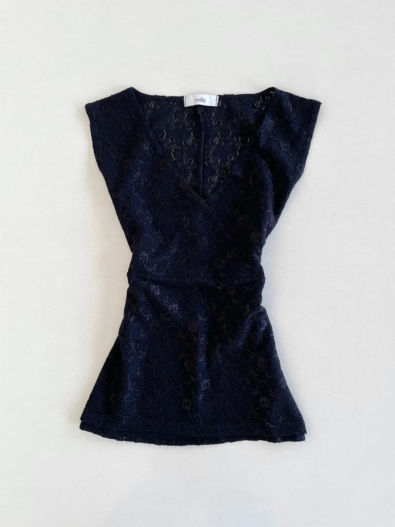 Milla Lacy Sheer Top-Bust 36 to 40